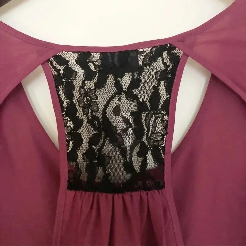 Sparkle & Fade Urban Outfitters | Lace cutout Top